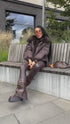 Short jacket "NORTH FL257" - CHOCO